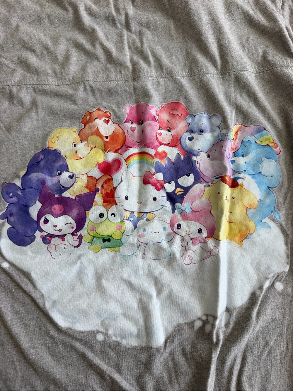 Hello Kitty & Friends Care Bears T Shirt